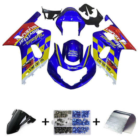 Suzuki GSXR750 2001-2003 Kit carenatura Carrozzeria Plastica ABS