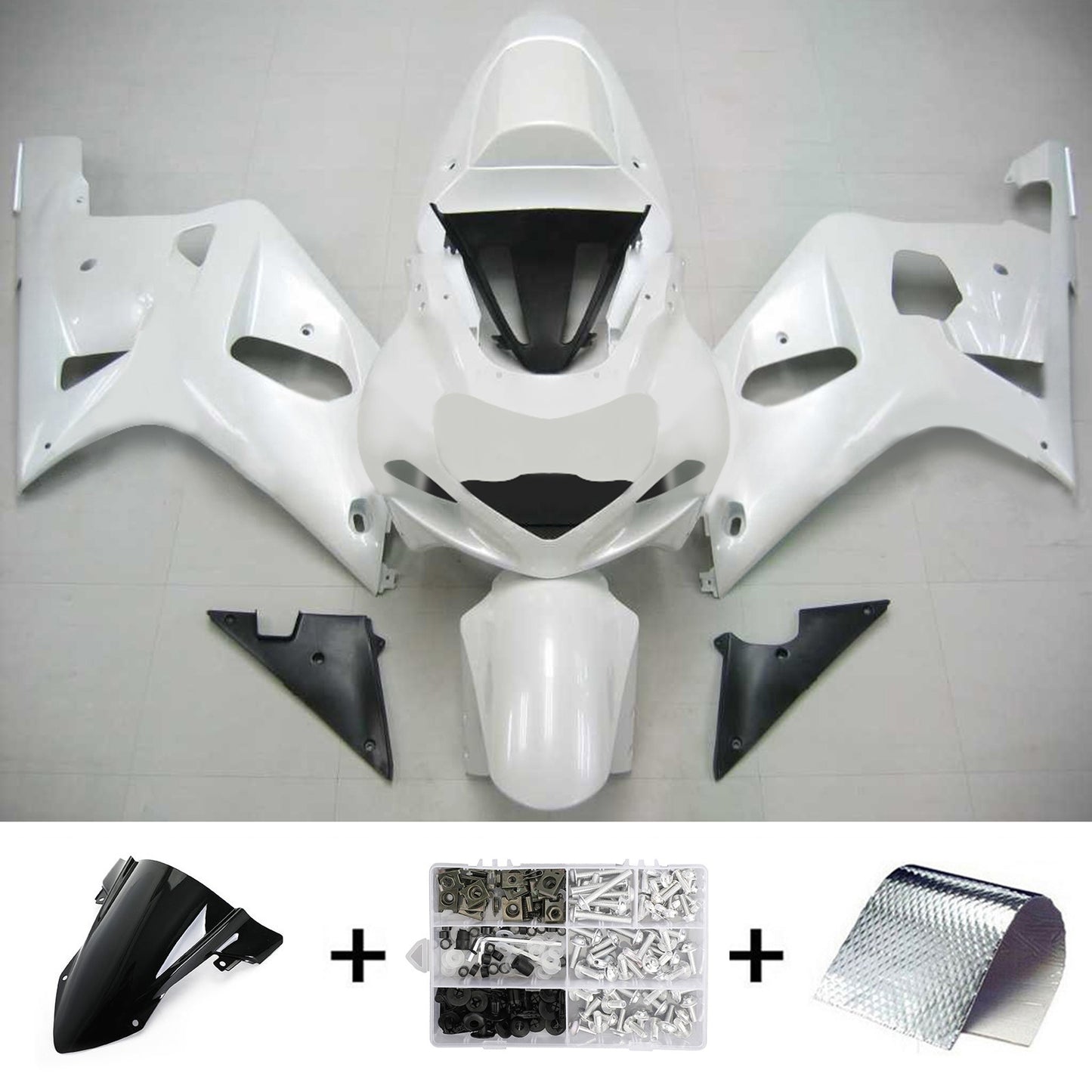 Suzuki GSXR750 2001-2003 Kit carenatura Carrozzeria Plastica ABS