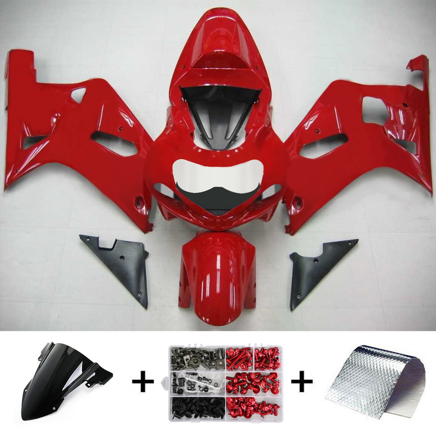 Suzuki GSXR750 2001-2003 Kit carenatura Carrozzeria Plastica ABS
