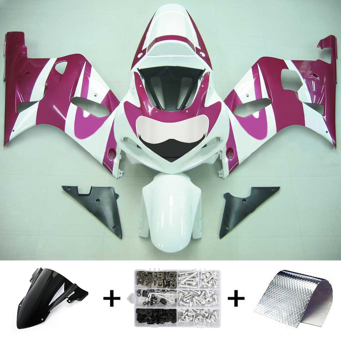 Suzuki GSXR750 2001-2003 Kit carenatura Carrozzeria Plastica ABS