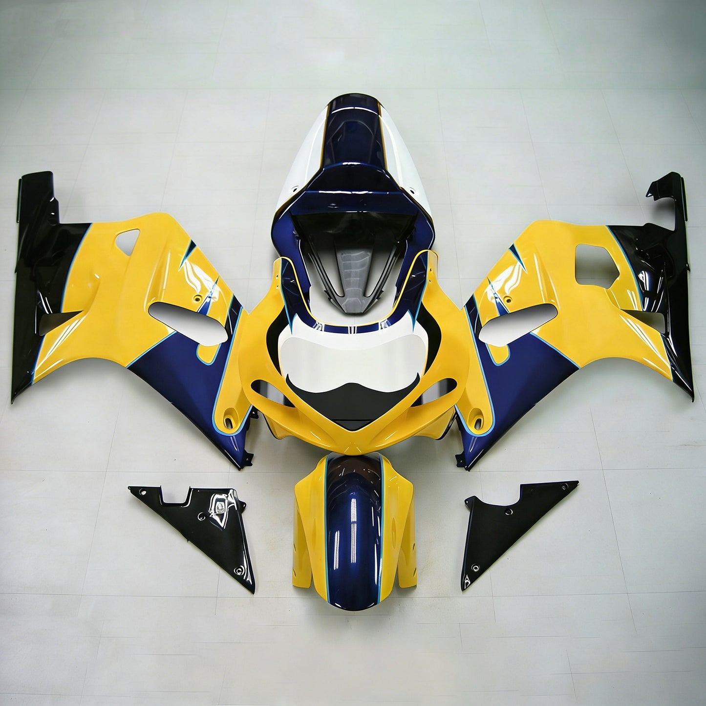 Suzuki GSXR750 2001-2003 Kit carenatura Carrozzeria Plastica ABS