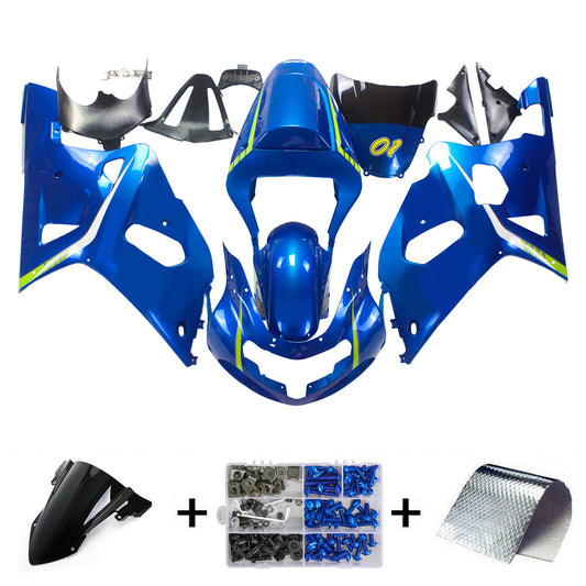 Kit carenatura Suzuki GSXR750 2001-2003 Carrozzeria Plastica ABS