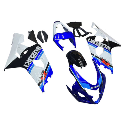 Carene 2004-2005 Suzuki GSXR 600 750 Blu Bianco Nero GSXR Racing Generico