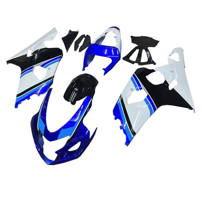 Carene 2004-2005 Suzuki GSXR 600 750 Blu Bianco Nero GSXR Racing Generico