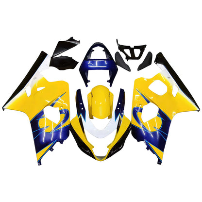 Carene 2004-2005 Suzuki GSXR 600 750 Giallo Blu Corona GSXR Generico