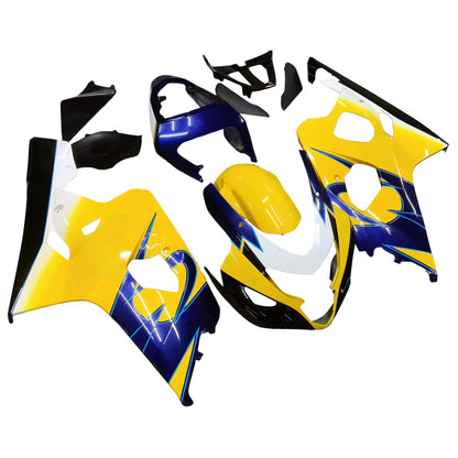 Carene 2004-2005 Suzuki GSXR 600 750 Giallo Blu Corona GSXR Generico