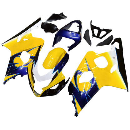 Carene 2004-2005 Suzuki GSXR 600 750 Giallo Blu Corona GSXR Generico