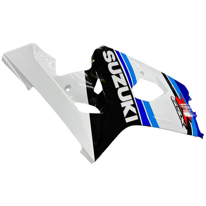 Amotopart 2004-2005 Suzuki GSXR600750 Clearing White & Blue Kit