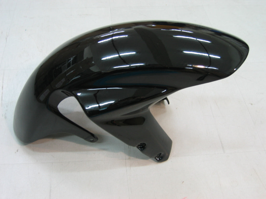 Per GSXR 600/750 2004-2005 Carrozzeria Carenatura ABS nero Stampato ad iniezione Plastica Set Generico