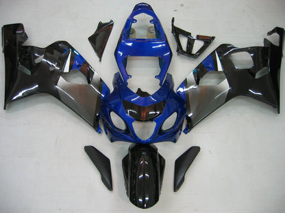Carene 2004-2005 Suzuki GSXR 600 750 Blu Nero Argento GSXR Generico