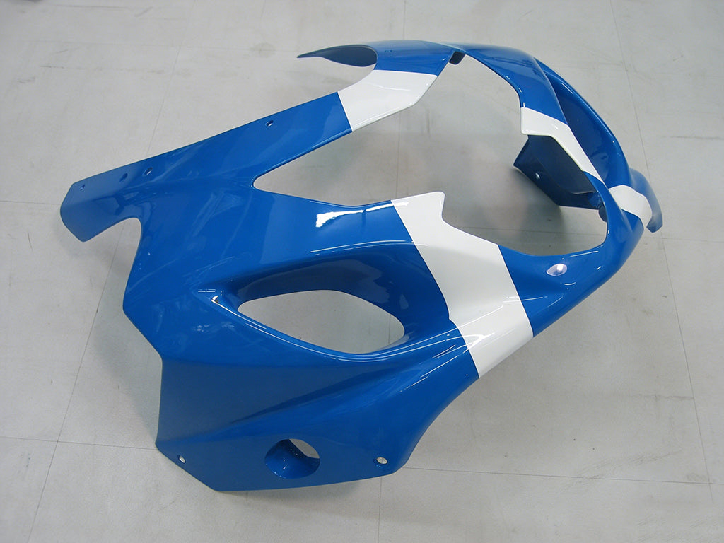 Per GSXR 600/750 2004-2005 Carrozzeria Carenatura Blu Rizla ABS Stampato ad Iniezione Plastica Set Generico