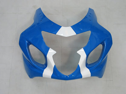 Per GSXR 600/750 2004-2005 Carrozzeria Carenatura Blu Rizla ABS Stampato ad Iniezione Plastica Set Generico