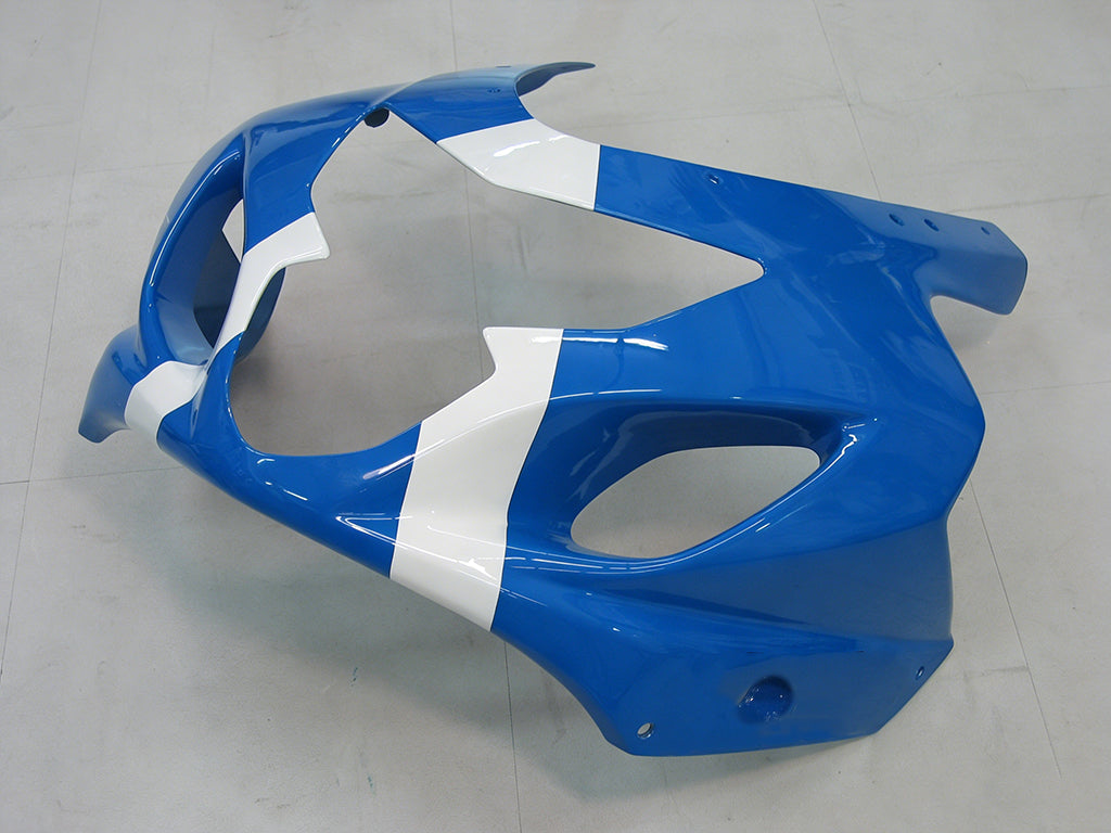 Per GSXR 600/750 2004-2005 Carrozzeria Carenatura Blu Rizla ABS Stampato ad Iniezione Plastica Set Generico