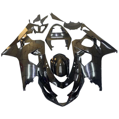 Carene 2004-2005 Suzuki GSXR 600 750 All Black GSXR Racing Generico