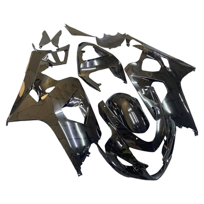 Carene 2004-2005 Suzuki GSXR 600 750 All Black GSXR Racing Generico