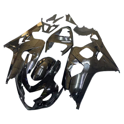 Carene 2004-2005 Suzuki GSXR 600 750 All Black GSXR Racing Generico