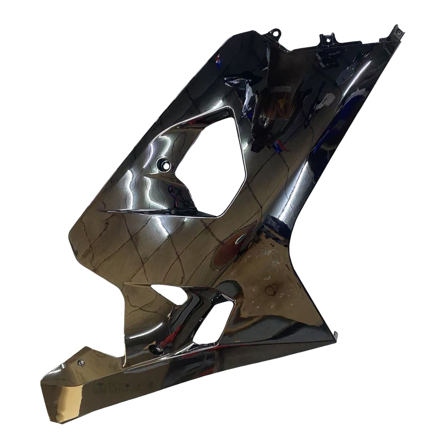Per GSXR 600/750 2004-2005 Carrozzeria Carenatura ABS nero Stampato ad iniezione Plastica Set Generico