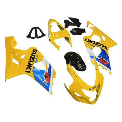 Amotopart 2004-2005 Suzuki GSXR600750 Kit multicolore giallo fuso