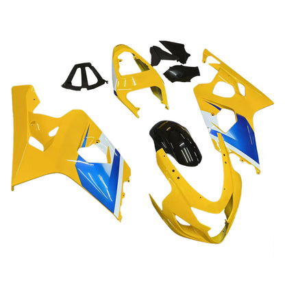 Amotopart 2004-2005 Suzuki GSXR600750 Kit multicolore giallo fuso