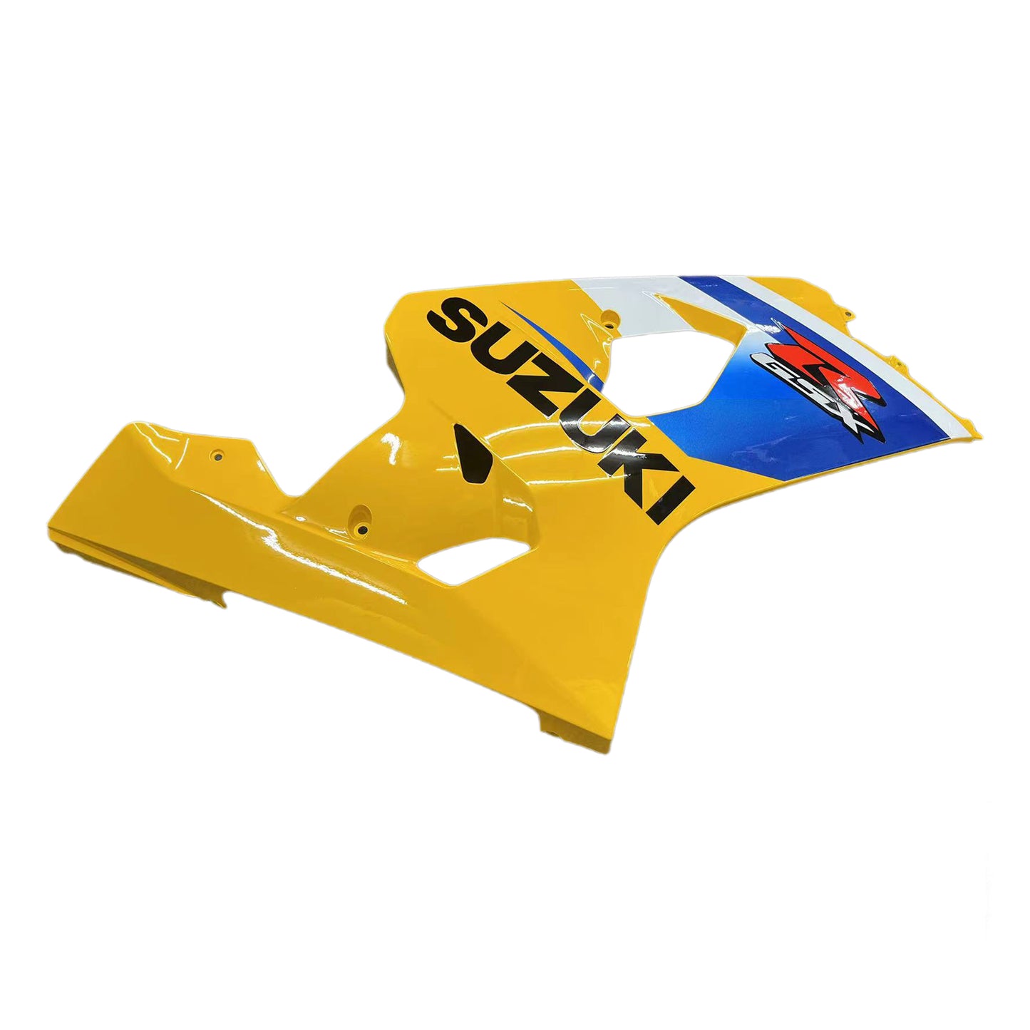 Per GSXR 600/750 2004-2005 Carrozzeria Carenatura Giallo ABS Stampato ad iniezione Plastica Set Generico