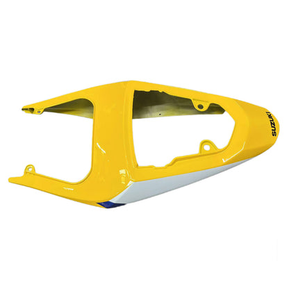 Per GSXR 600/750 2004-2005 Carrozzeria Carenatura Giallo ABS Stampato ad iniezione Plastica Set Generico
