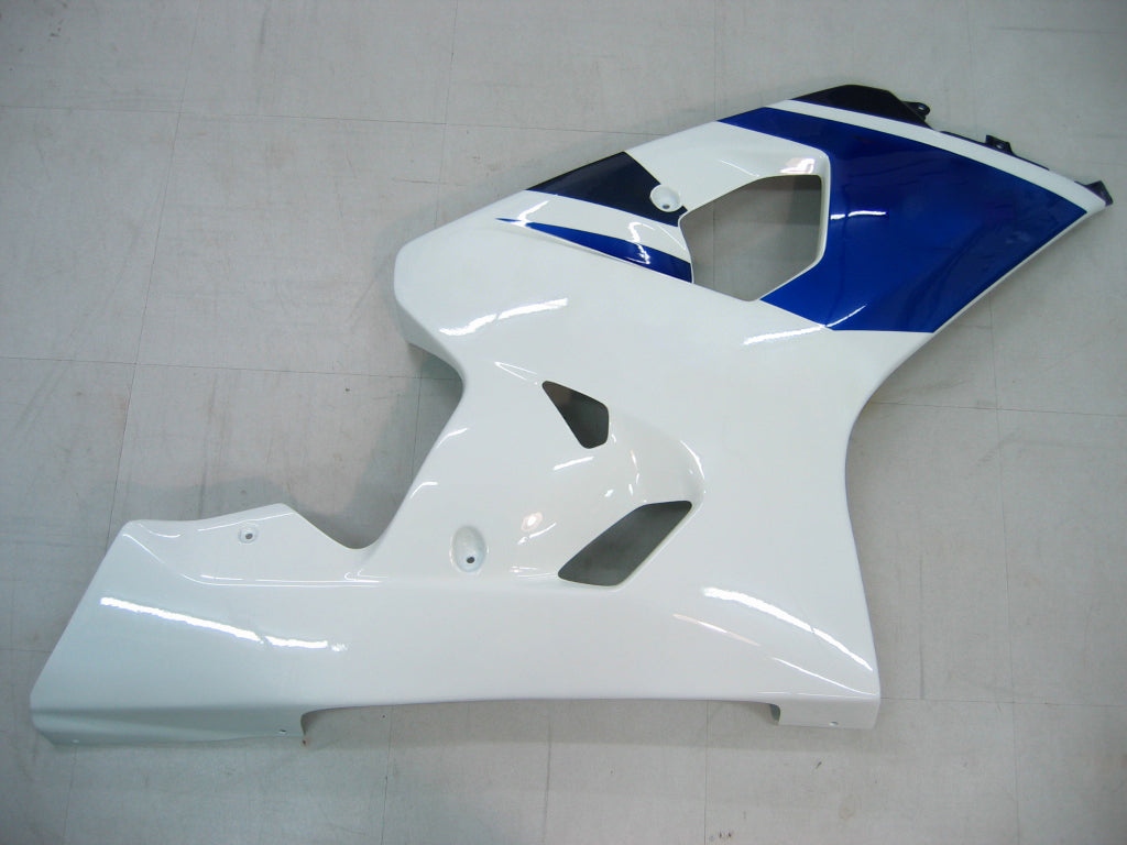 Amotopart 2004-2005 Suzuki GSX-R 600 750 Clearing Blue & White Kit