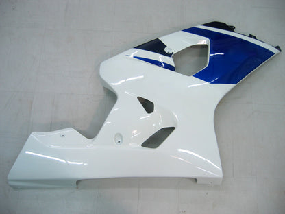 Amotopart 2004-2005 Suzuki GSX-R 600 750 Clearing Blue & White Kit