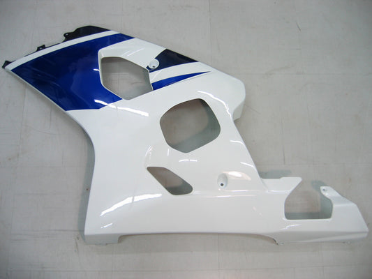 Amotopart 2004-2005 Suzuki GSX-R 600 750 Clearing Blue & White Kit