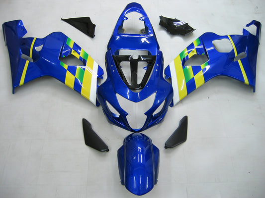 Carene 2004-2005 Suzuki GSXR 600 750 Blu Movistar GSXR Generico