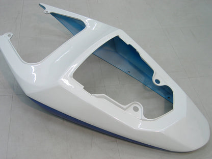 Amotopart 2004-2005 Suzuki GSXR600750 Cladding White e kit di colori blu