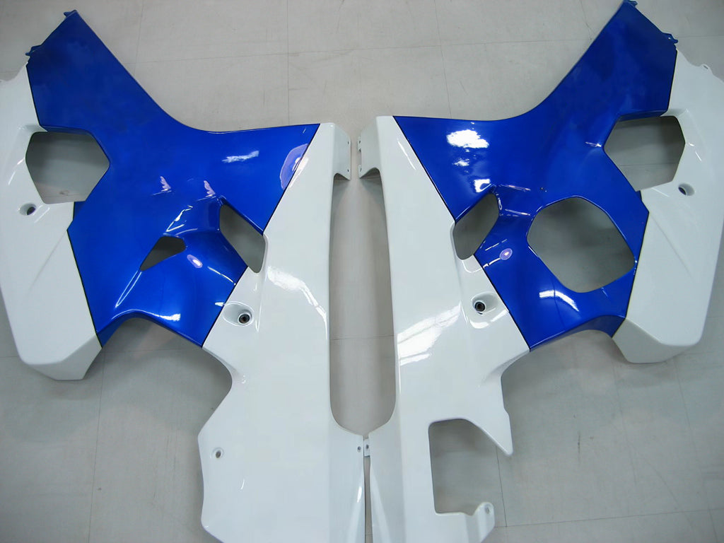 Amotopart 2004-2005 Suzuki GSXR600750 Cladding White e kit di colori blu