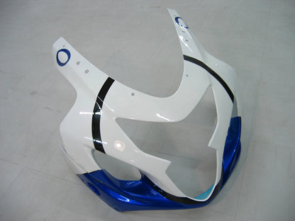 Amotopart 2004-2005 Suzuki GSXR600750 Cladding White e kit di colori blu