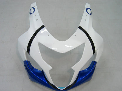 Amotopart 2004-2005 Suzuki GSXR600750 Cladding White e kit di colori blu