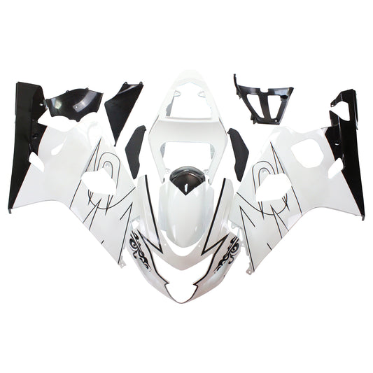 Carene 2004-2005 Suzuki GSXR 600 750 Bianco Alstare Corona Racing Generico