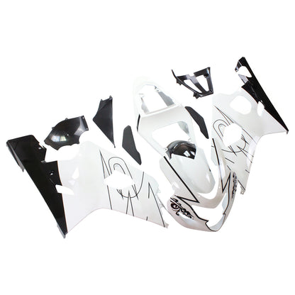 Carene 2004-2005 Suzuki GSXR 600 750 Bianco Alstare Corona Racing Generico