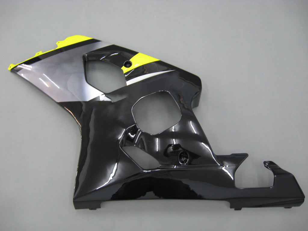 Carene 2004-2005 Suzuki GSXR 600 750 Giallo &amp; Nero GSXR Racing Generico