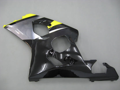 Carene 2004-2005 Suzuki GSXR 600 750 Giallo &amp; Nero GSXR Racing Generico