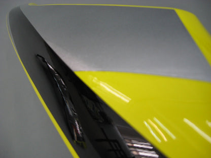 Per GSXR 600/750 2004-2005 Carrozzeria Carenatura Giallo ABS Stampato ad iniezione Plastica Set Generico