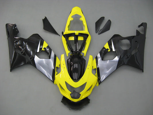 Carene 2004-2005 Suzuki GSXR 600 750 Giallo &amp; Nero GSXR Generico