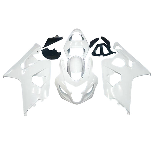 Carene 2004-2005 Suzuki GSXR 600 750 Bianco Metallico GSXR Racing Generico