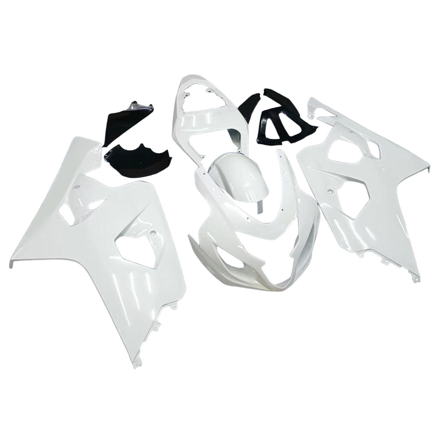 Carene 2004-2005 Suzuki GSXR 600 750 Bianco Metallico GSXR Generico