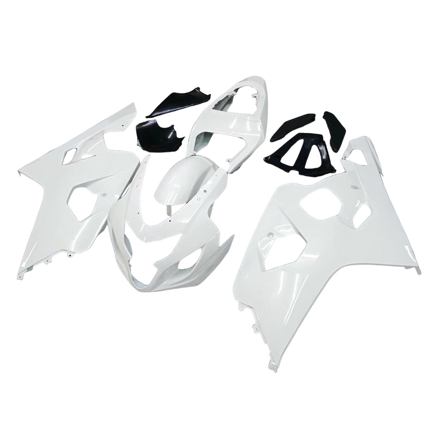 Carene 2004-2005 Suzuki GSXR 600 750 Bianco Metallico GSXR Generico