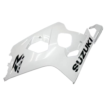 Carene 2004-2005 Suzuki GSXR 600 750 Bianco Metallico GSXR Racing Generico