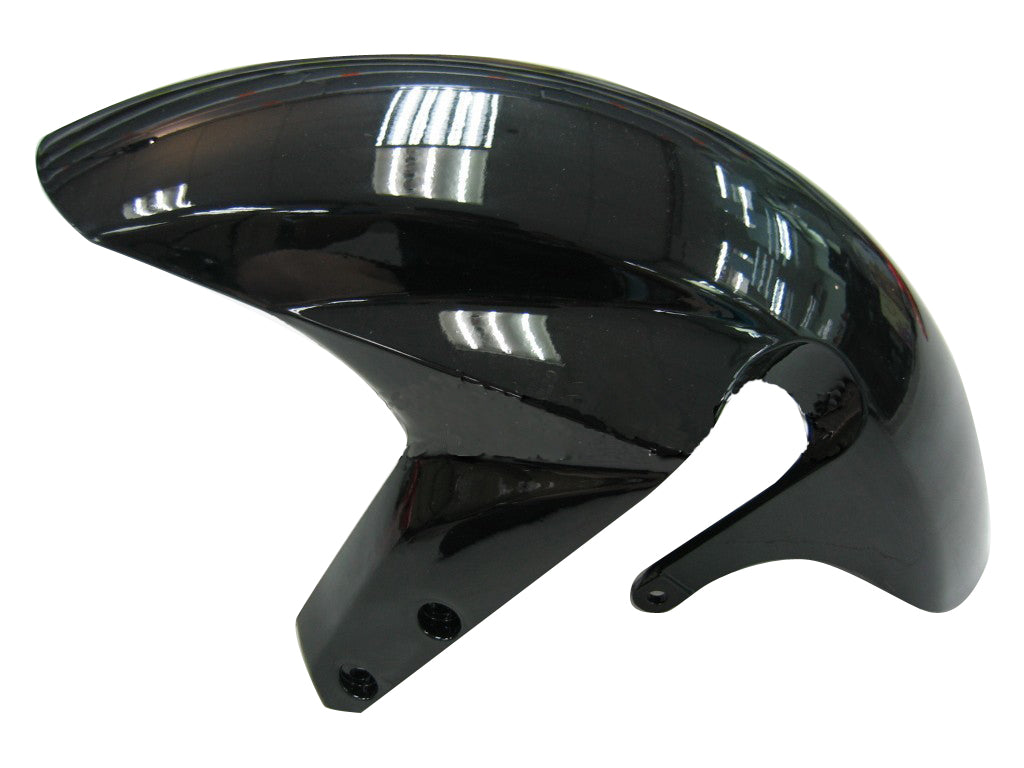 Per GSXR 600/750 2004-2005 Carrozzeria Carenatura ABS nero Stampato ad iniezione Plastica Set Generico