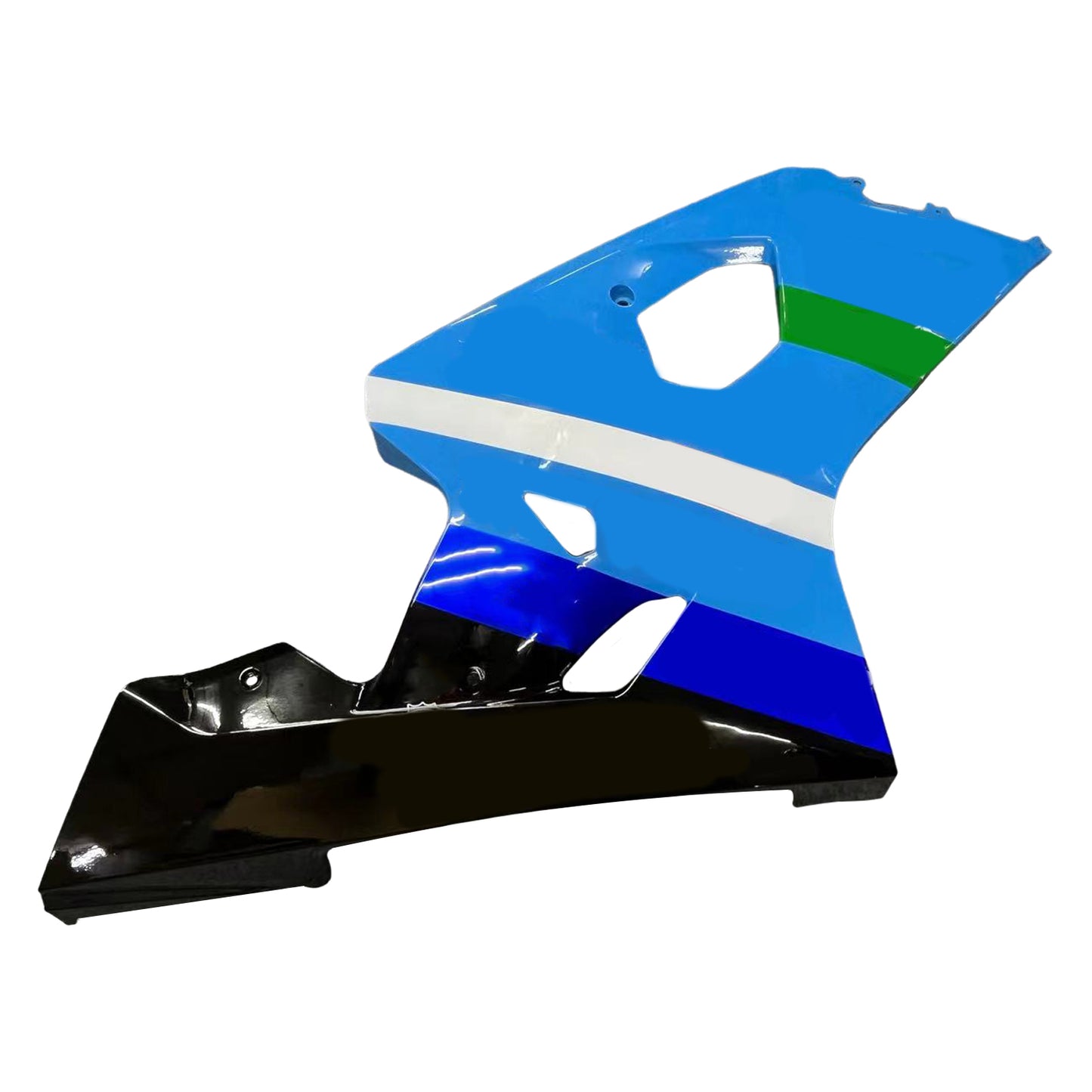 Per GSXR 600/750 2004-2005 Carrozzeria Carenatura Blu Rizla ABS Stampato ad Iniezione Plastica Set Generico