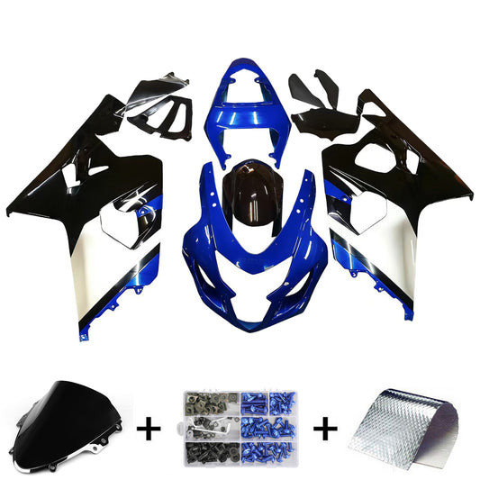 Carene 2004-2005 Suzuki GSXR 600 750 Blu Nero Suzuki GSXR Generico