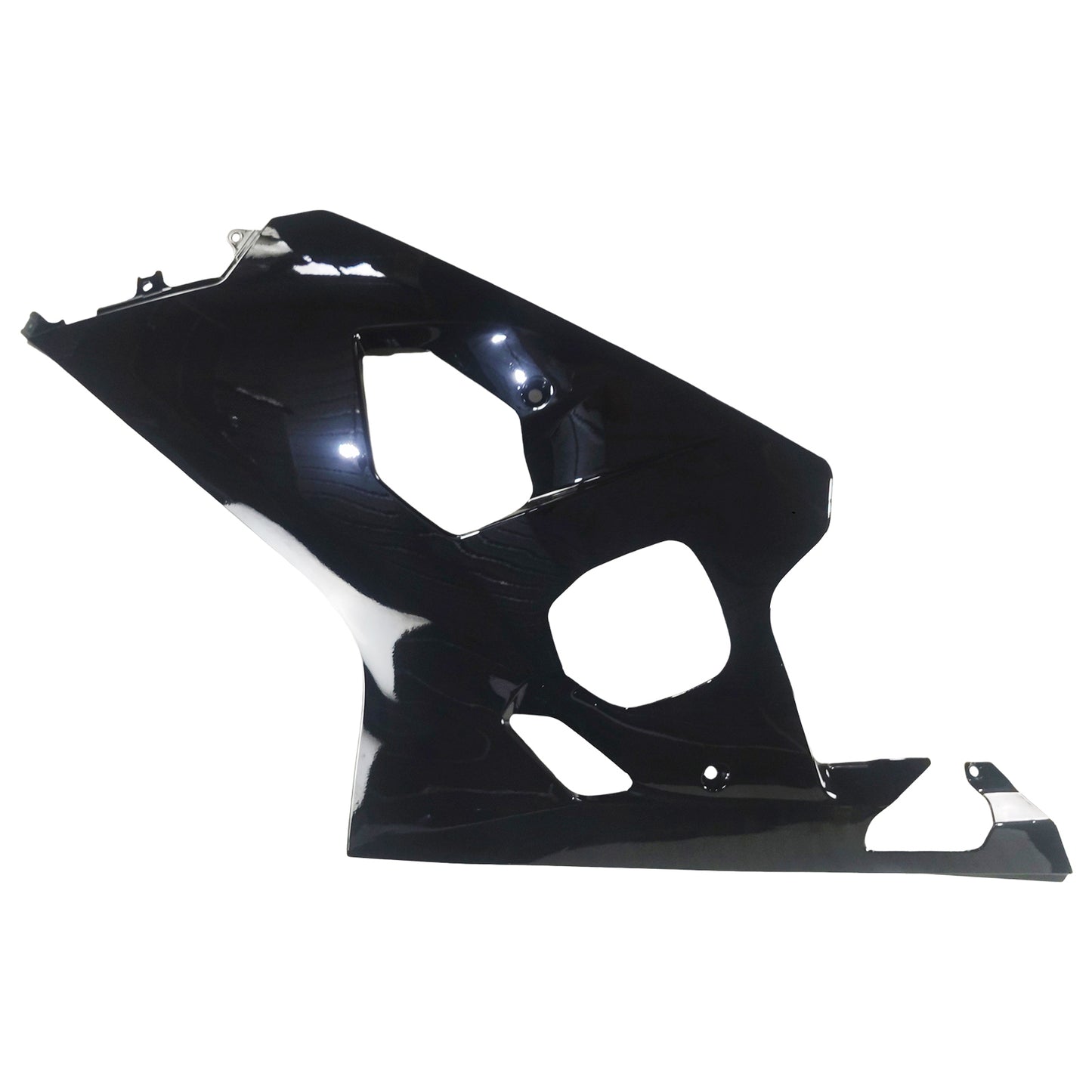 Per GSXR 600/750 2004-2005 Carrozzeria Carenatura ABS nero Stampato ad iniezione Plastica Set Generico