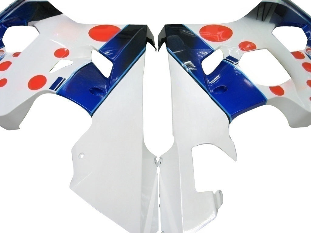 Per GSXR 600/750 2004-2005 Carrozzeria Carenatura Blu Rizla ABS Stampato ad Iniezione Plastica Set Generico