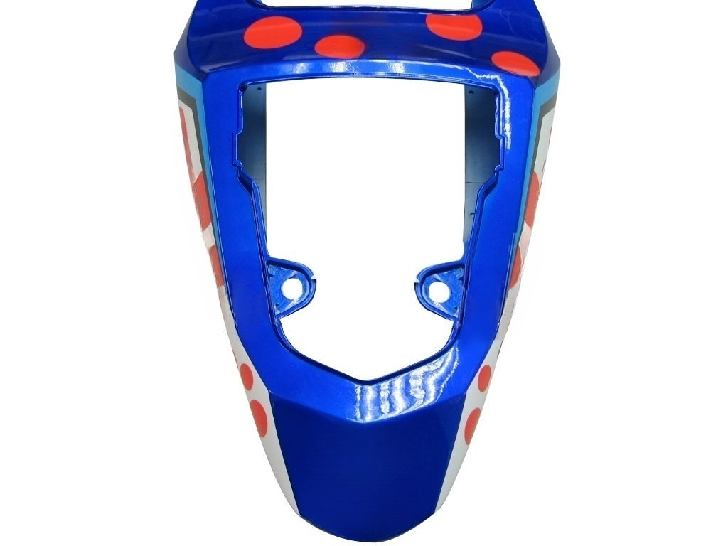 Per GSXR 600/750 2004-2005 Carrozzeria Carenatura Blu Rizla ABS Stampato ad Iniezione Plastica Set Generico