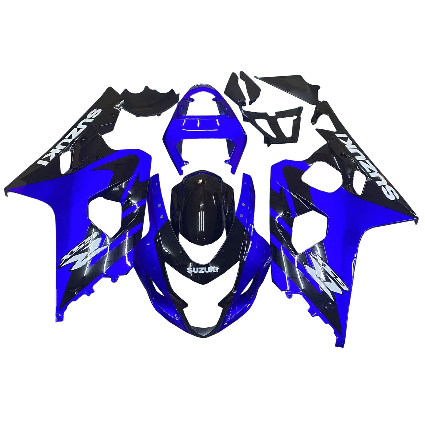 Carene 2004-2005 Suzuki GSXR 600 750 Blu Nero GSXR Generico